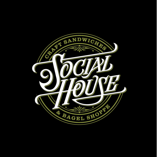 Social House Custom logo Design thumb