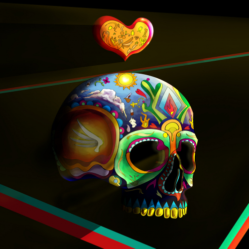 Craneo Huichol