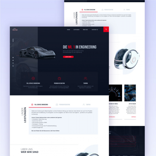 Automotive web design thumb