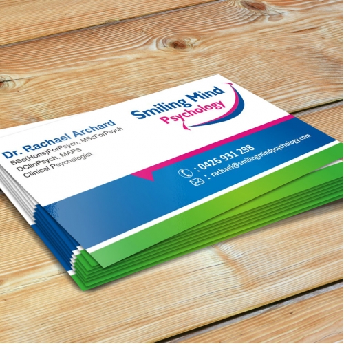 Business card design thumb