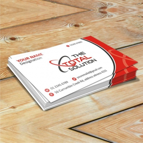 Business card design thumb