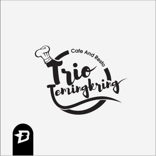 trio temingkring cafe logo design thumb