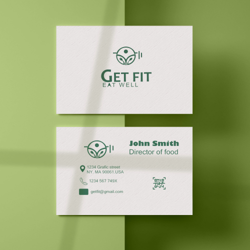 Professional business card design