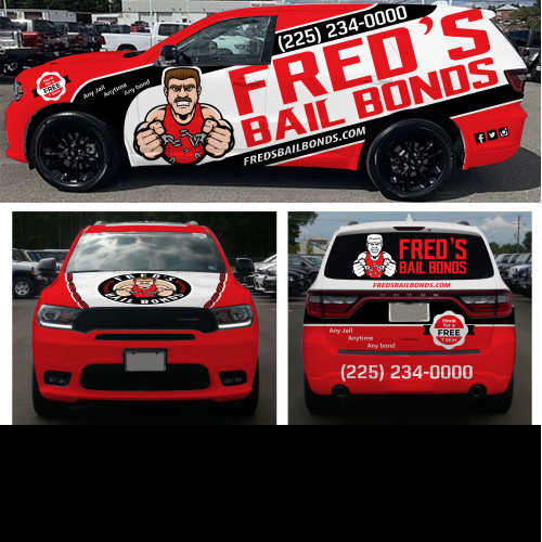 Vehicle wrap or sticker design thumb