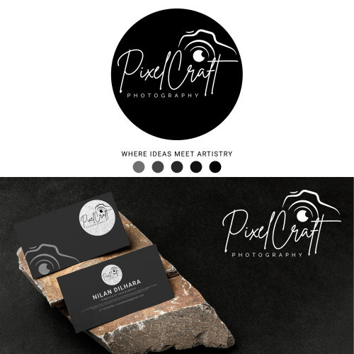 PixelCraft Photography Logo