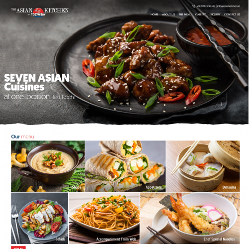 Website for a Restaurants