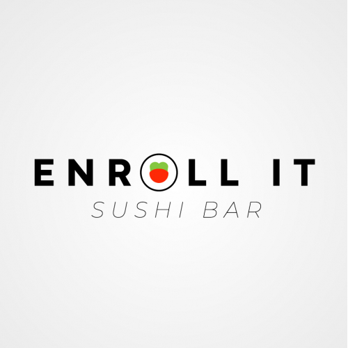 Enroll It Sushi Restaurant Logo