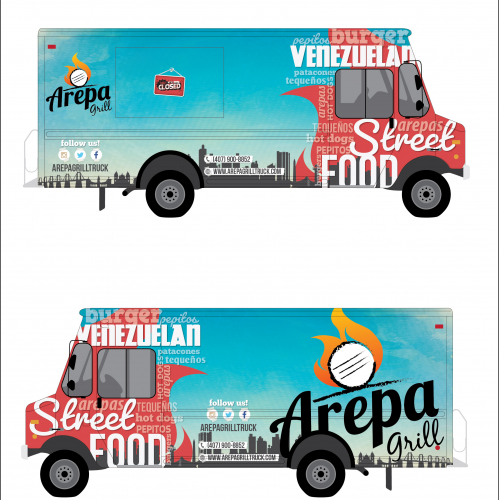 food truck wrap