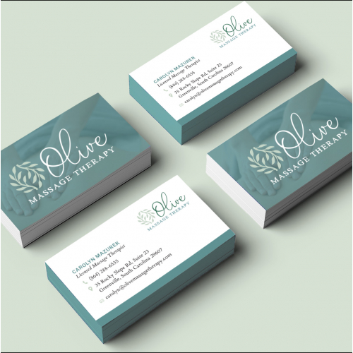 Olive Massage Therapy Branding thumb
