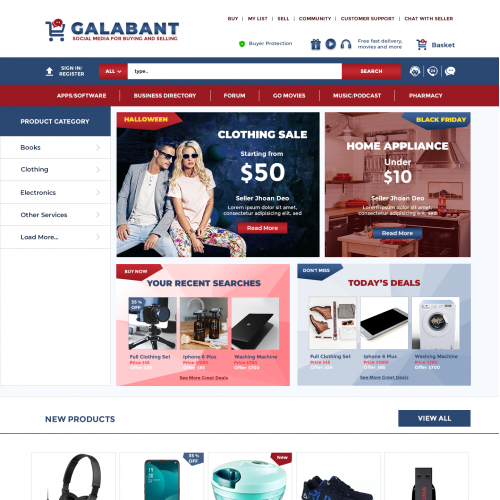 Ecommerce site thumb