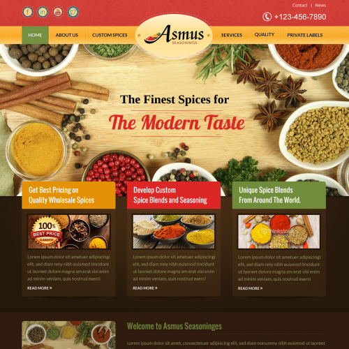 Spices website