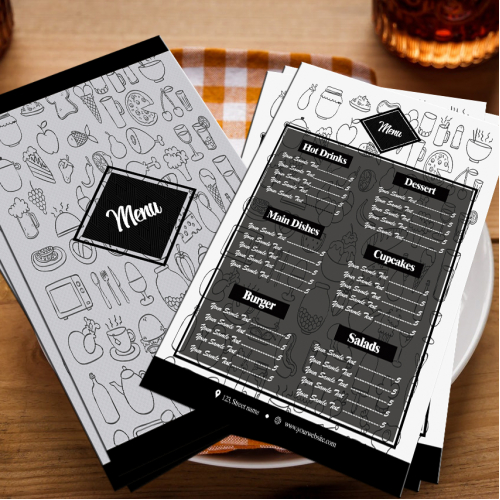 Food Menu Design