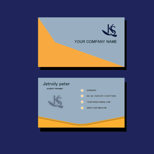 business card design