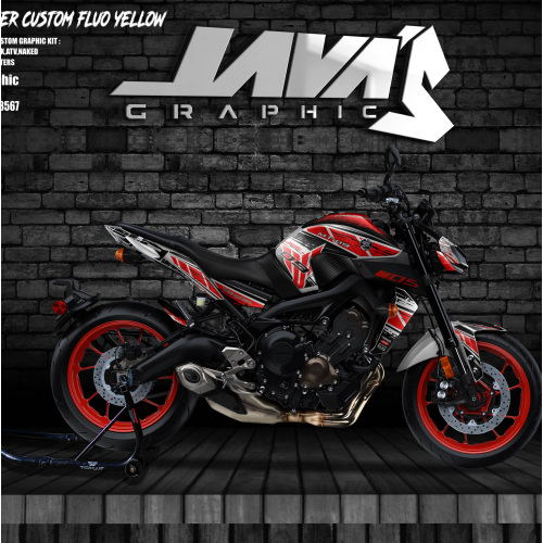 yamaha MT design graphic decal sticker