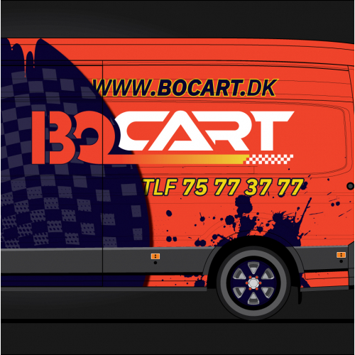 BoCart Van Wrap