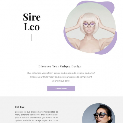 Main Page Design