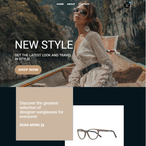 Home Page Design