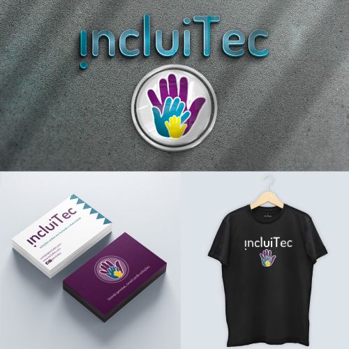 Incluitec Startup brand identity
