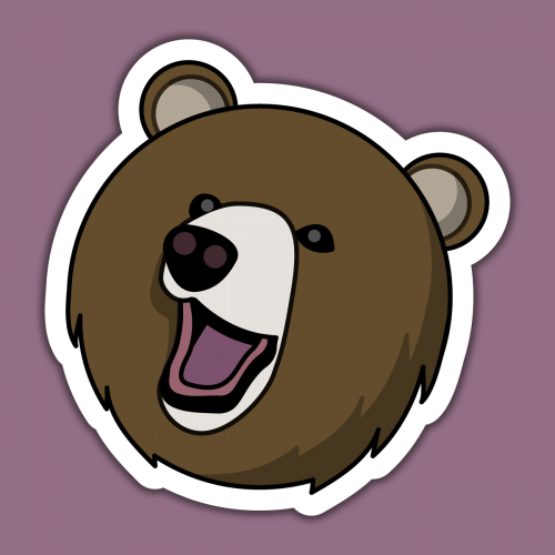 bear sticker
