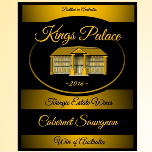Kings Palace Wine label