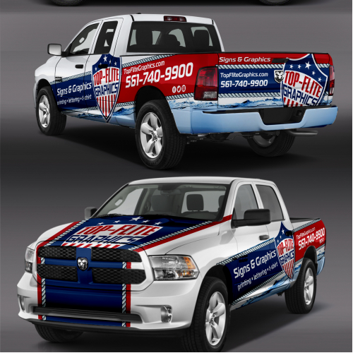Truck wrap