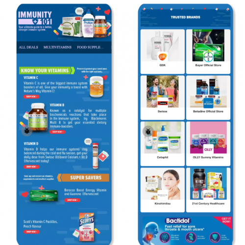 Lazada - Marketplace E-commerce Web App UX Design