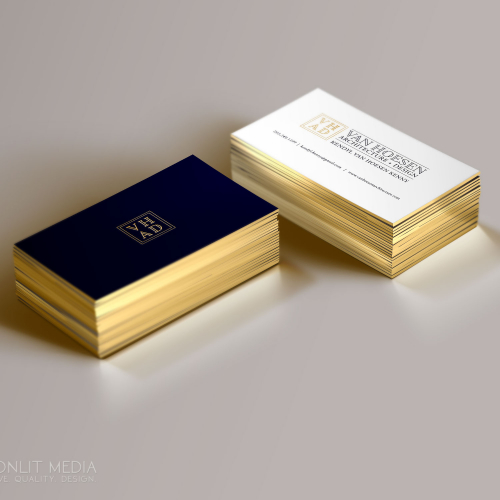 Van Hoesen Architecture Design Business Cards thumb