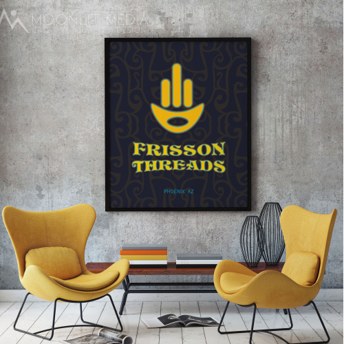 Frisson Threads 18x24 Canvas Poster