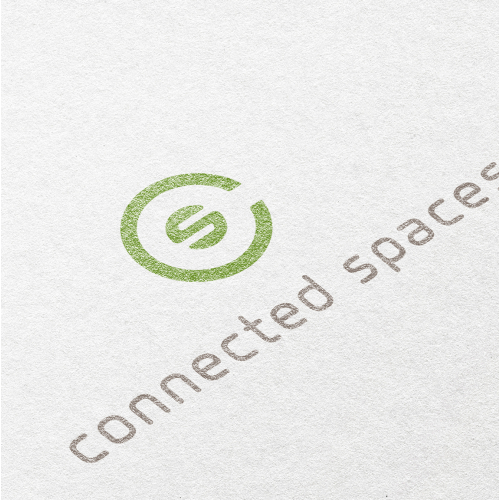 Connected Spaces logo design