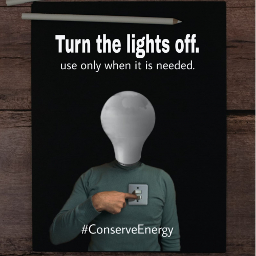 #ConserveEnergy