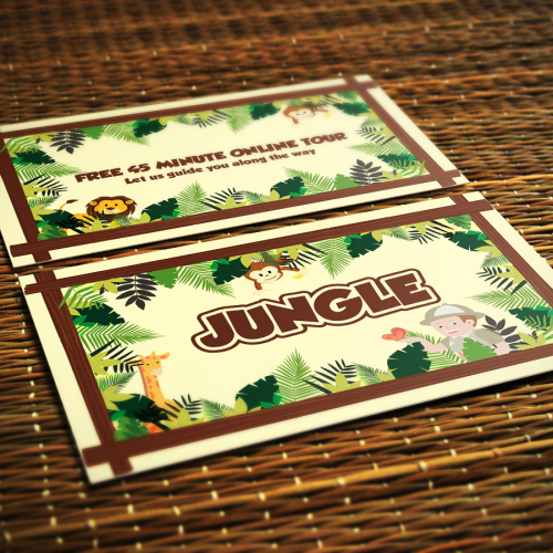 Jungle Theme Business card