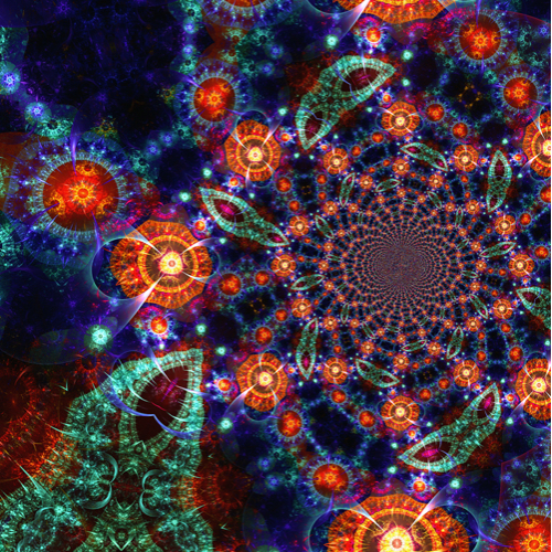 Abstract fractal pattern