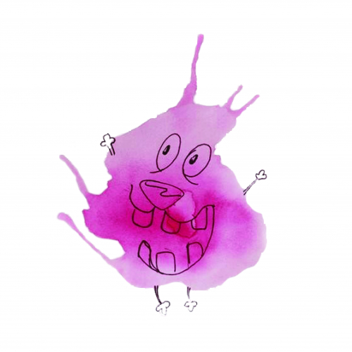 Courage the cowardly dog Poster