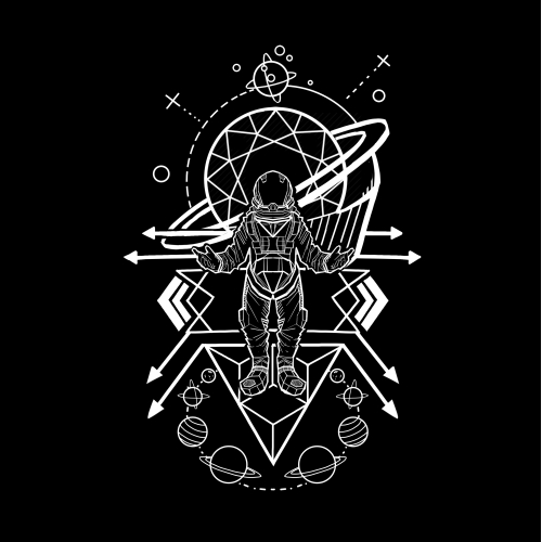 Geometric Space illusion