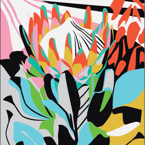 Protea Print