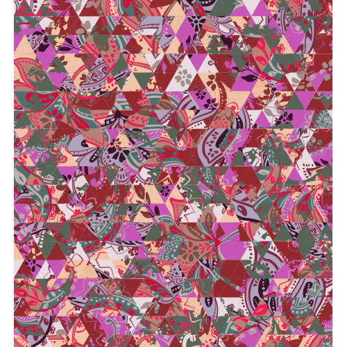 Abstract Paisley Seamless Pattern