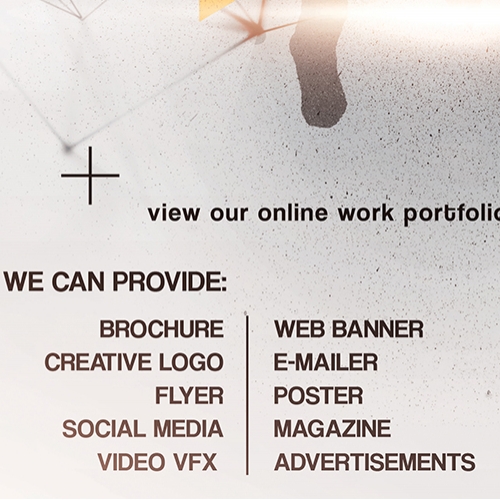 our social media flyer