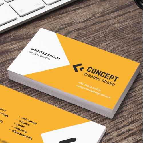 our business card