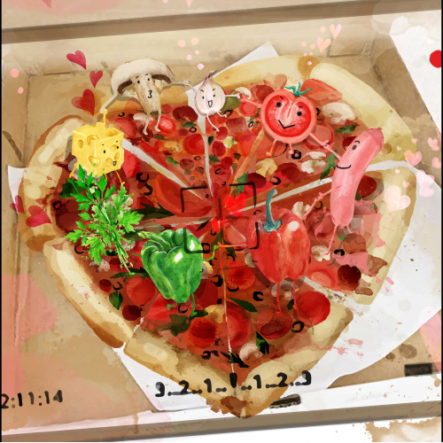 Valentine's Pizza