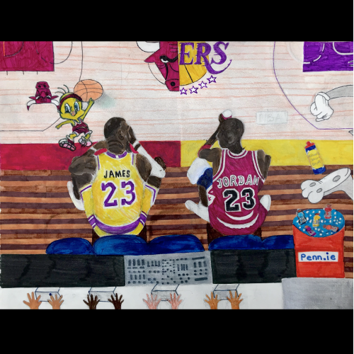Lebron James x Michael jo