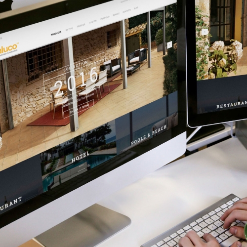 Caluco Patio Furniture - Webshop Design
