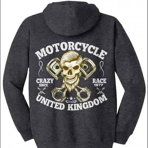 motorcycle crazy race (t-shirt mockup)