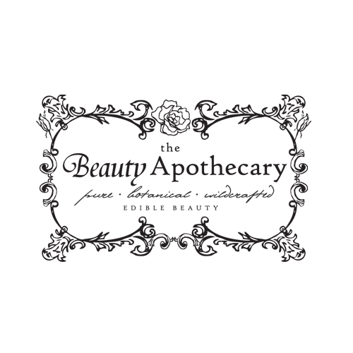 Floral Apothecary Illustrated Logo Design