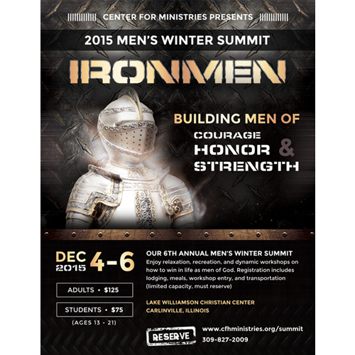Men's Event Flyer Design