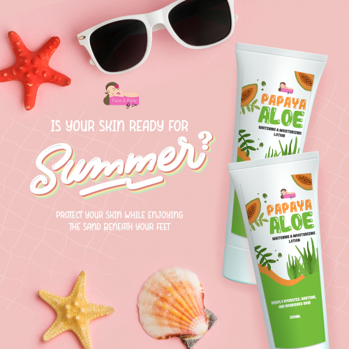 Face and Body by Lee - Papaya Aloe Product Ad thumb