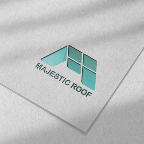 Logo roof maintenance company