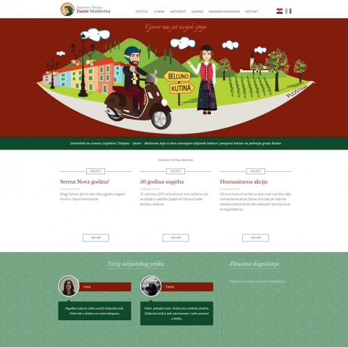 Zajednica Talijana Moslavina web
