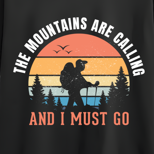 Hiking T-Shirt Design