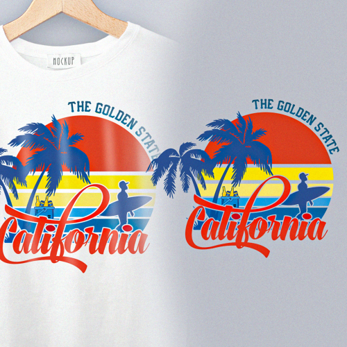 Beach Surfing Design  🌇