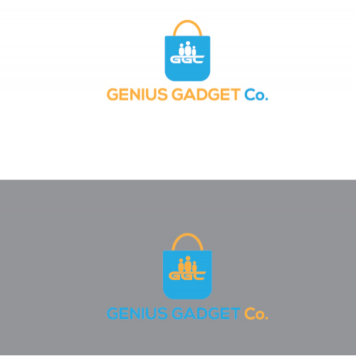 Online shop logo design.